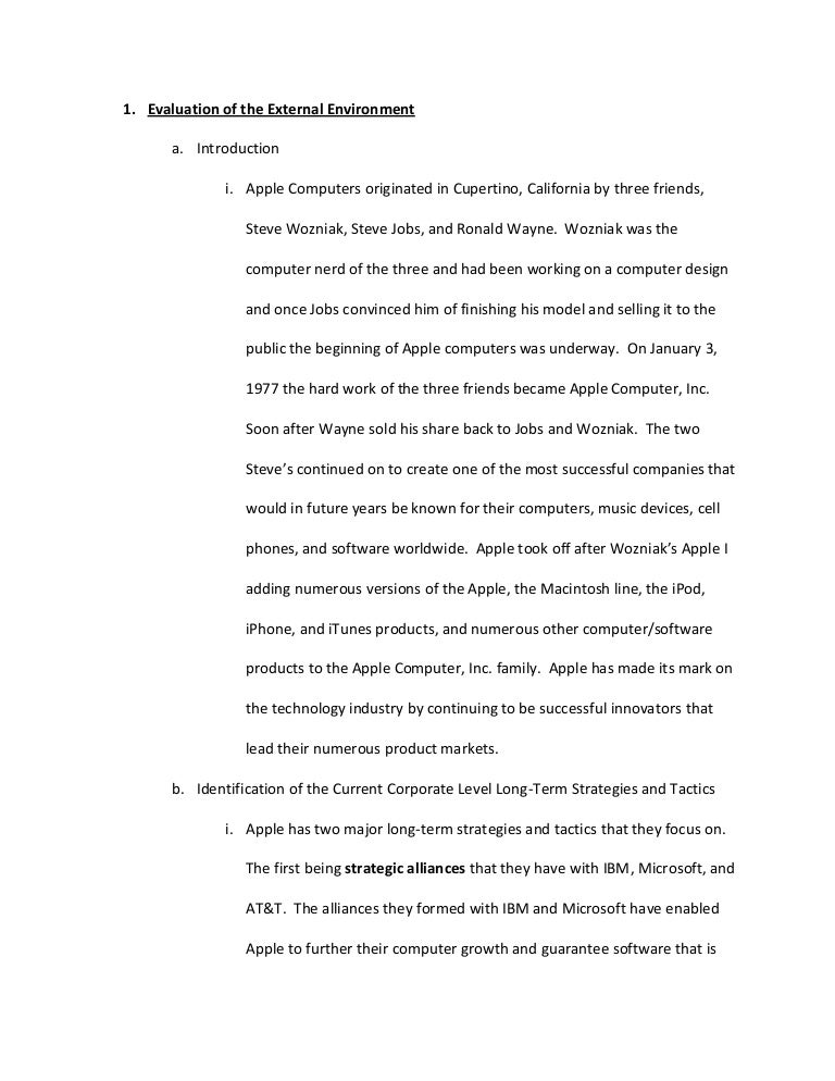 apple company analysis swot analysis of apple wikipedia